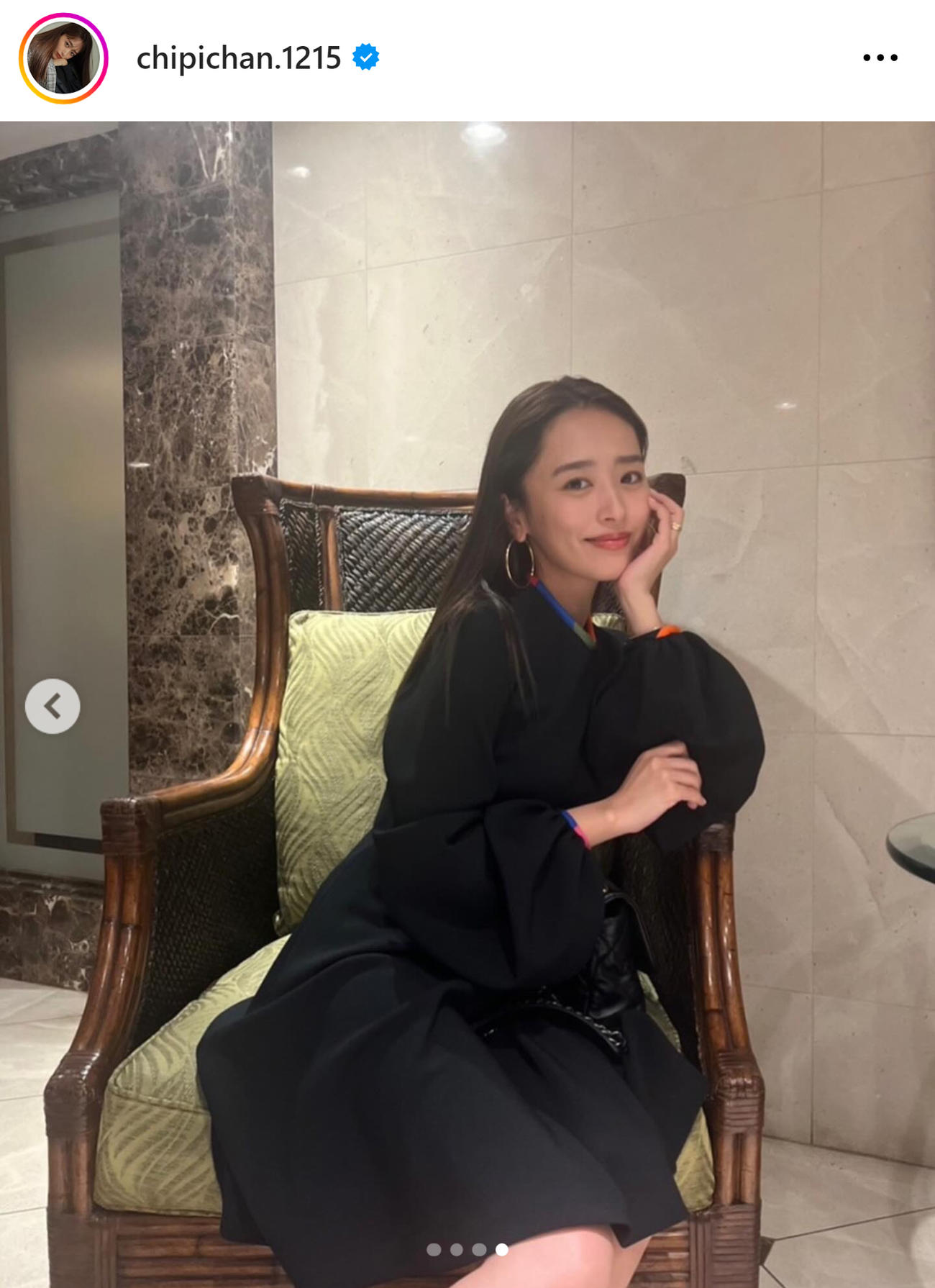 近藤千尋のインスタグラムから