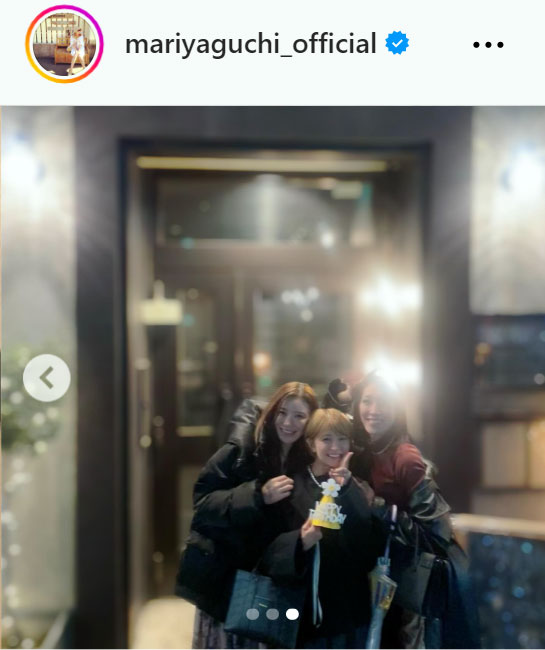 矢口真里のインスタグラムから