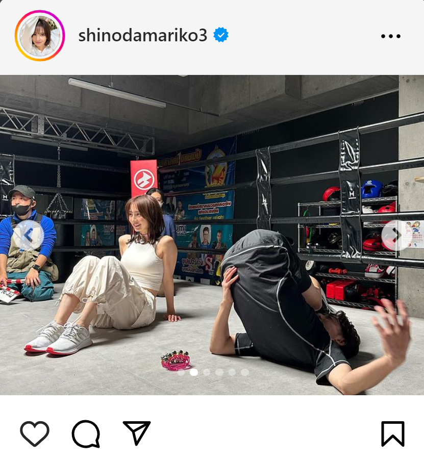 篠田麻里子のインスタグラムから
