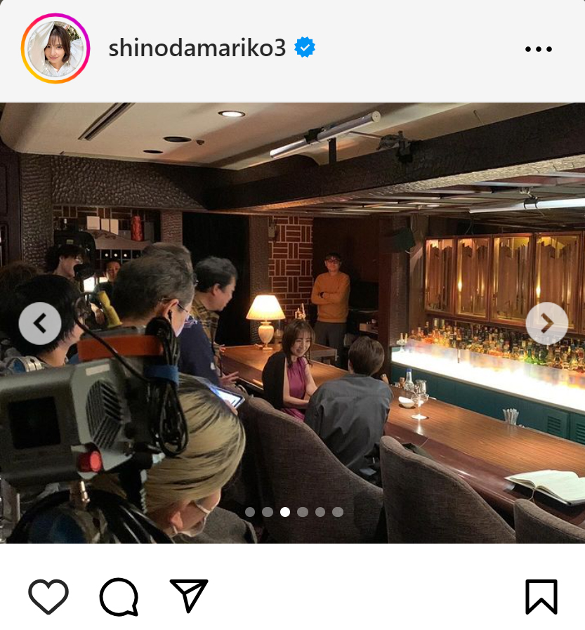 篠田麻里子のインスタグラムから