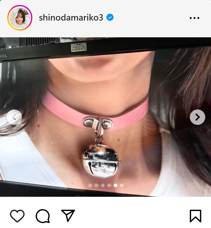篠田麻里子のインスタグラムから