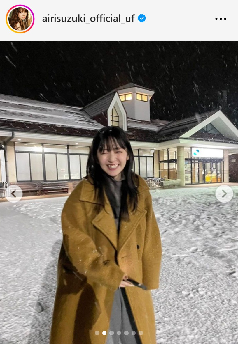 鈴木愛理のインスタグラムから