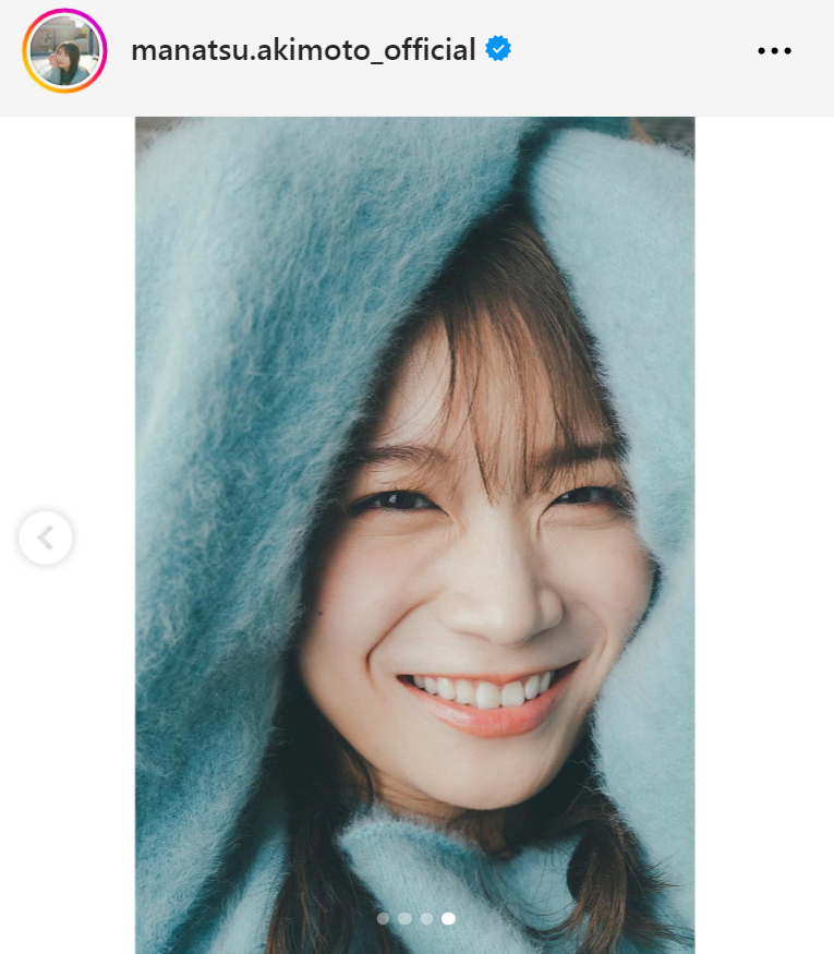秋本真夏のインスタグラムから