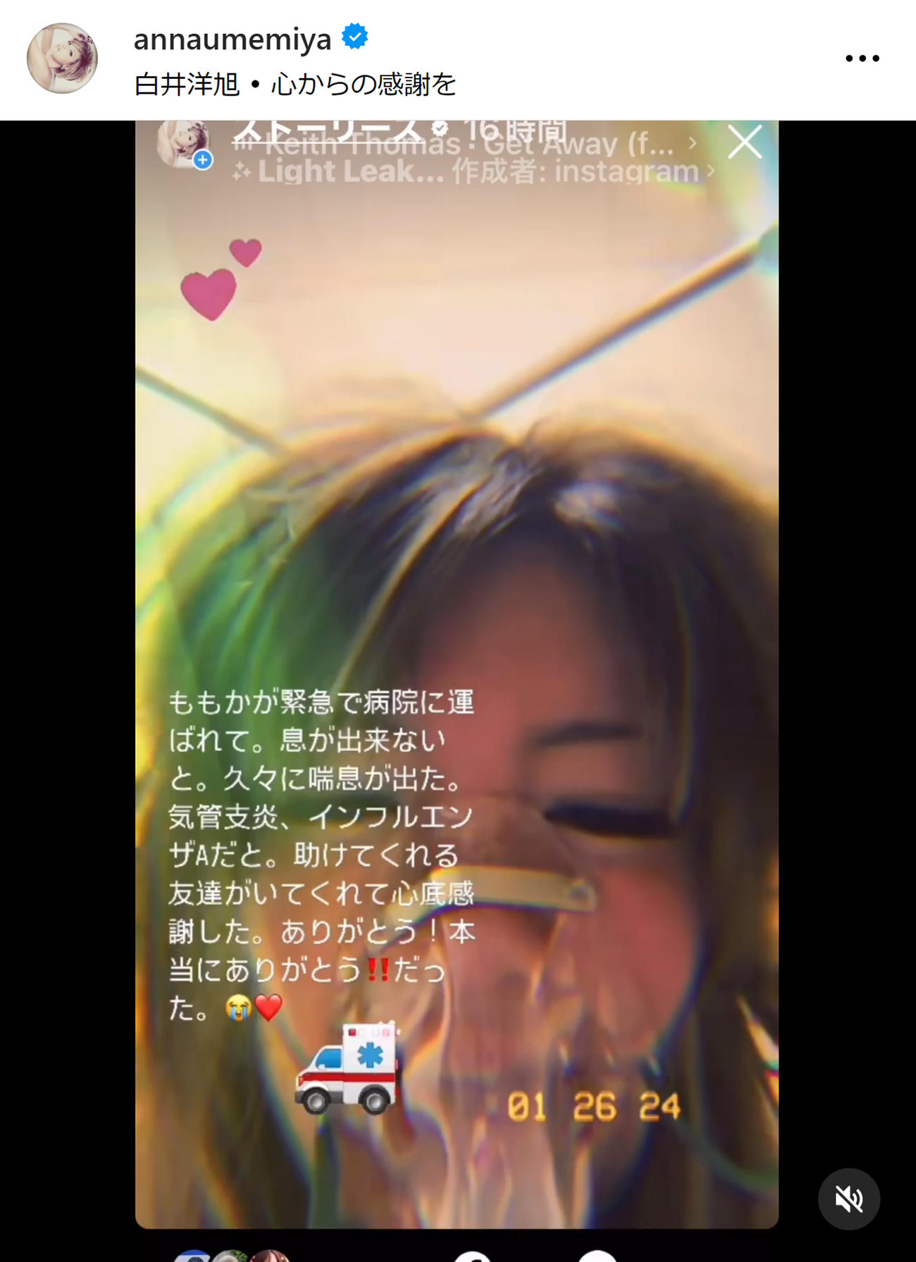 梅宮アンナのインスタグラムから