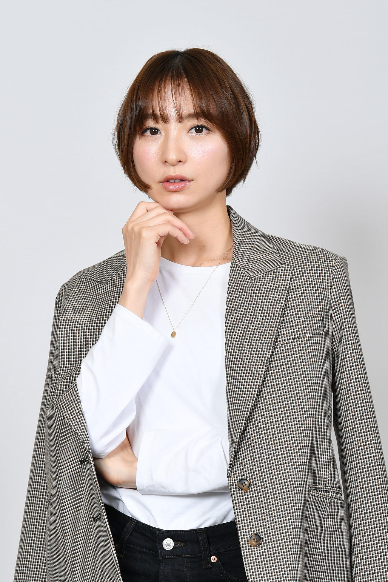 篠田麻里子（2021年4月撮影）