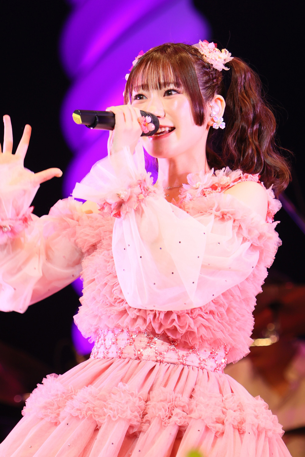 初のワンマンライブを行った岡咲美保