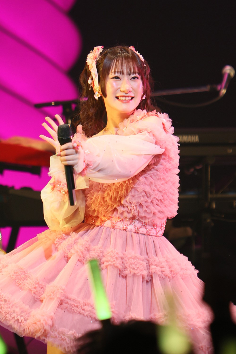 初のワンマンライブを行った岡咲美保