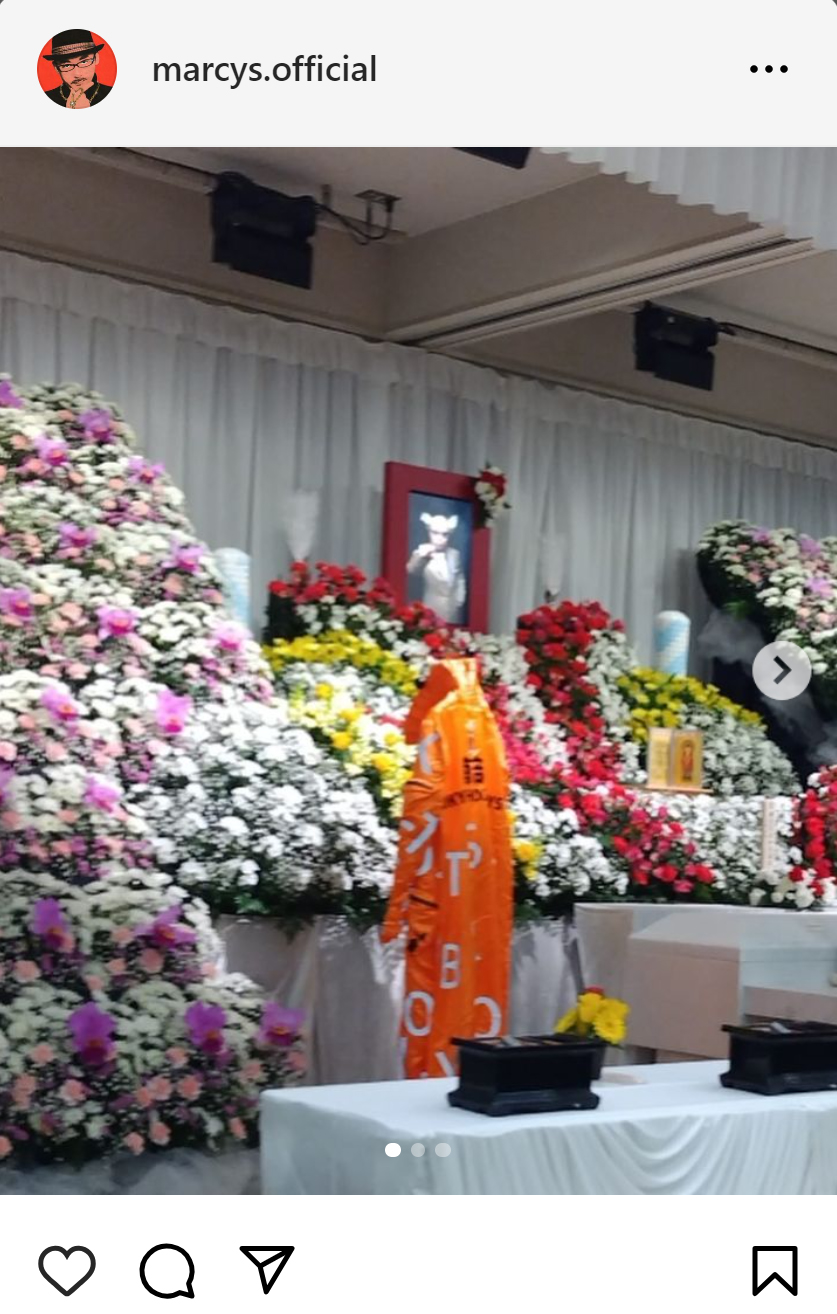 田代まさし氏のインスタグラムから