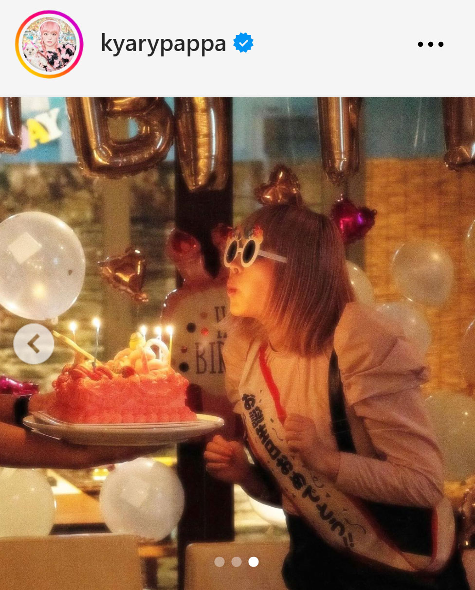 きゃりーぱみゅぱみゅのインスタグラムから