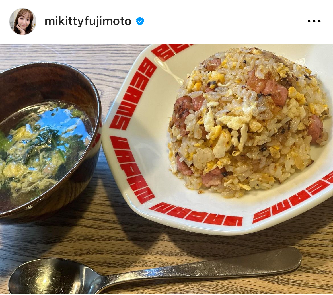 藤本美貴のインスタグラムから