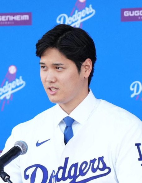 大谷翔平（2023年12月撮影）
