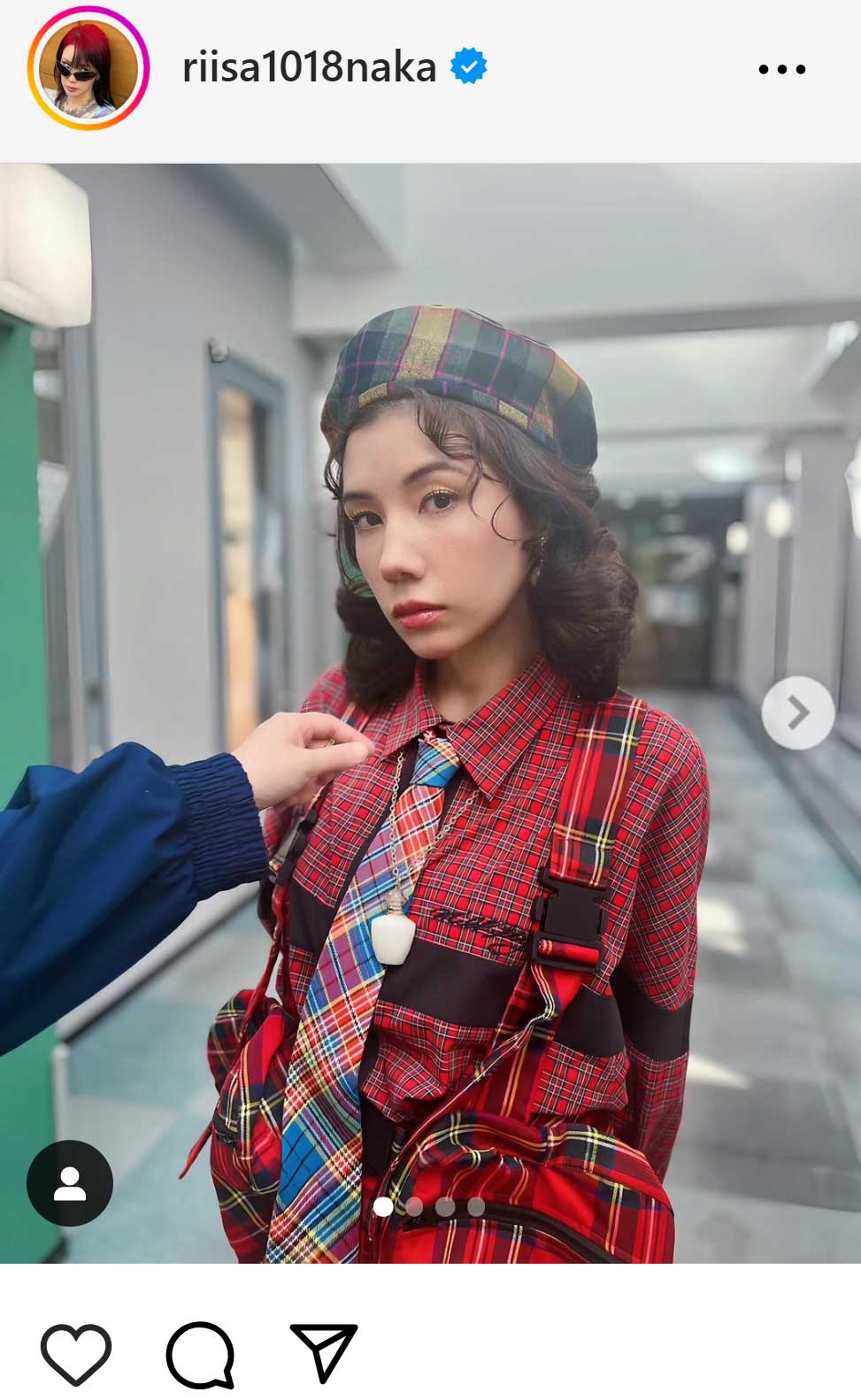 仲里依紗のインスタグラムから