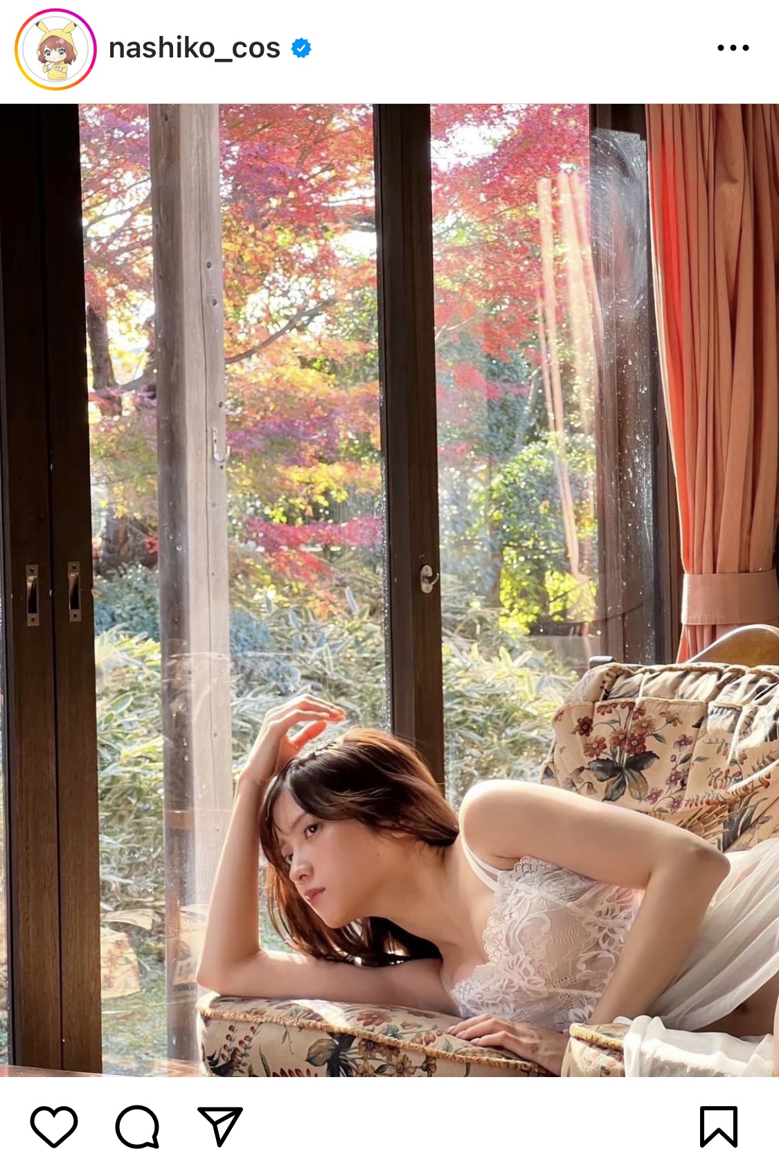 桃月なしこのインスタグラムから