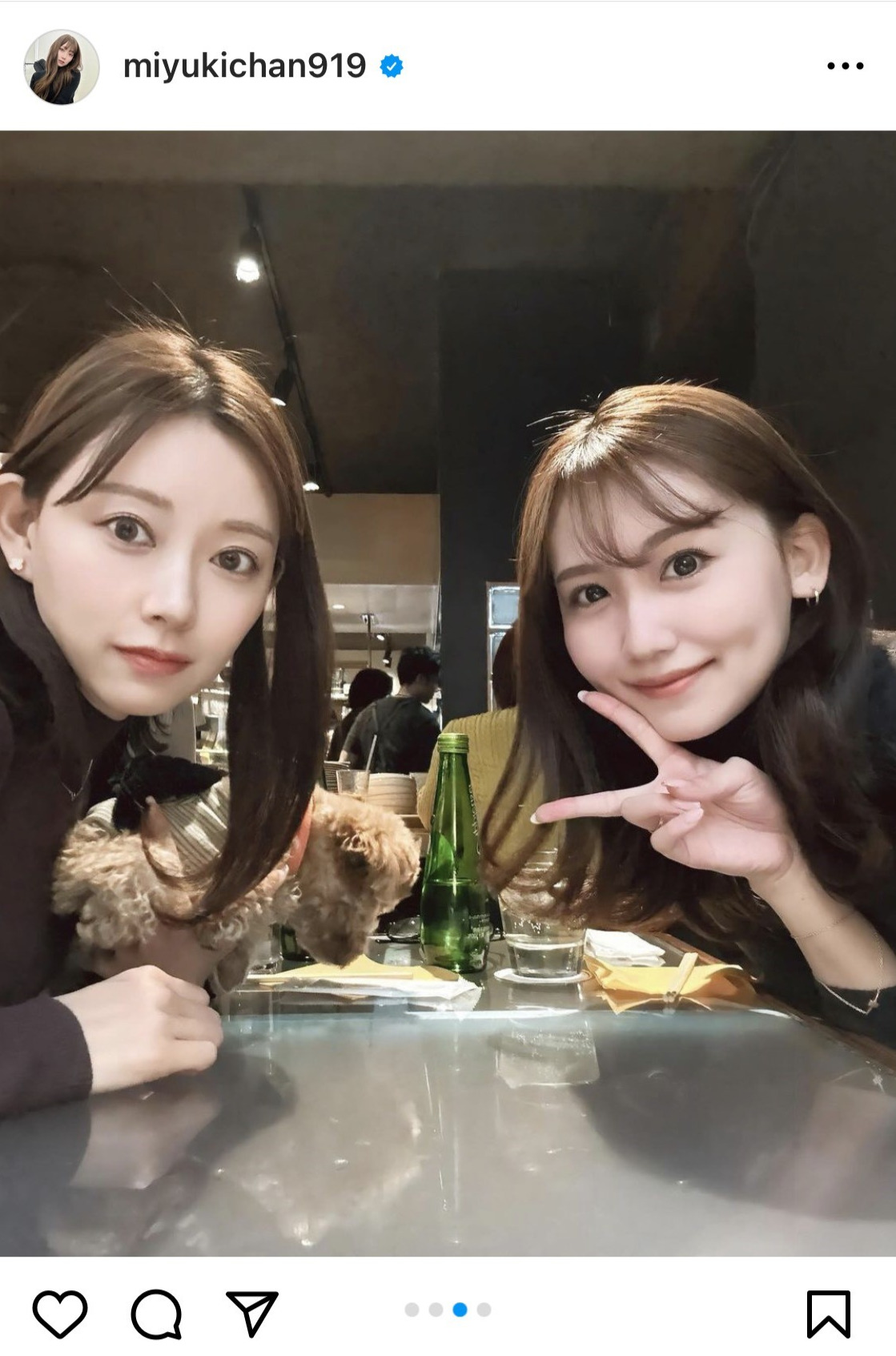 渡辺美優紀のインスタグラムから