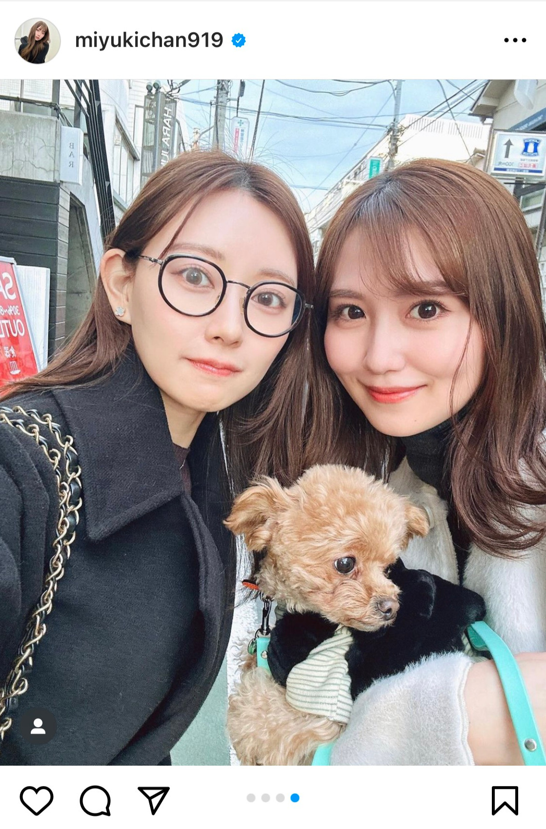渡辺美優紀のインスタグラムから