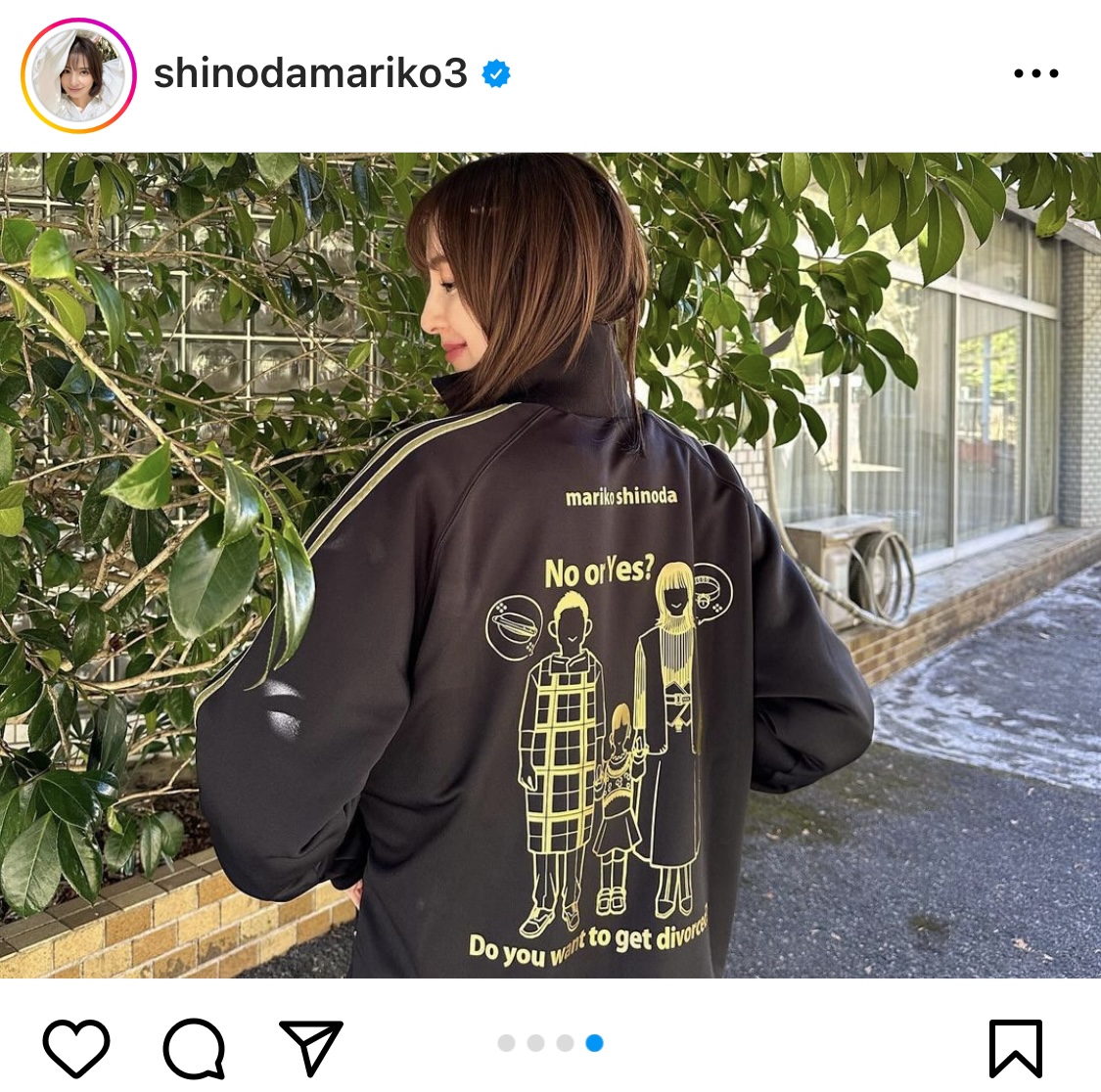 篠田麻里子のインスタグラムから