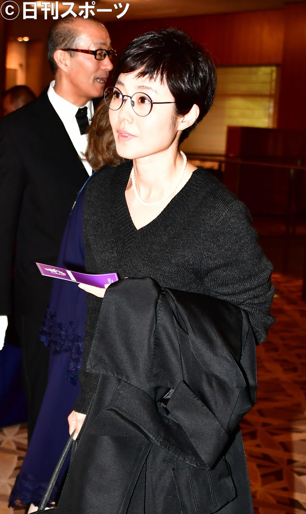 有働由美子（2018年3月撮影）