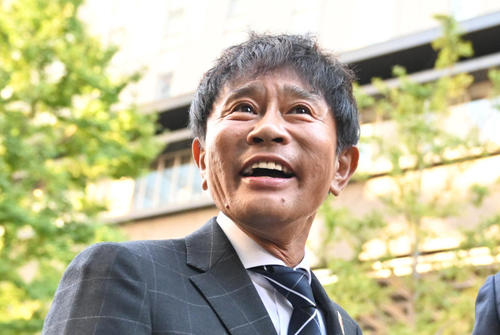 ダウンタウンの浜田雅功(2022年11月撮影)