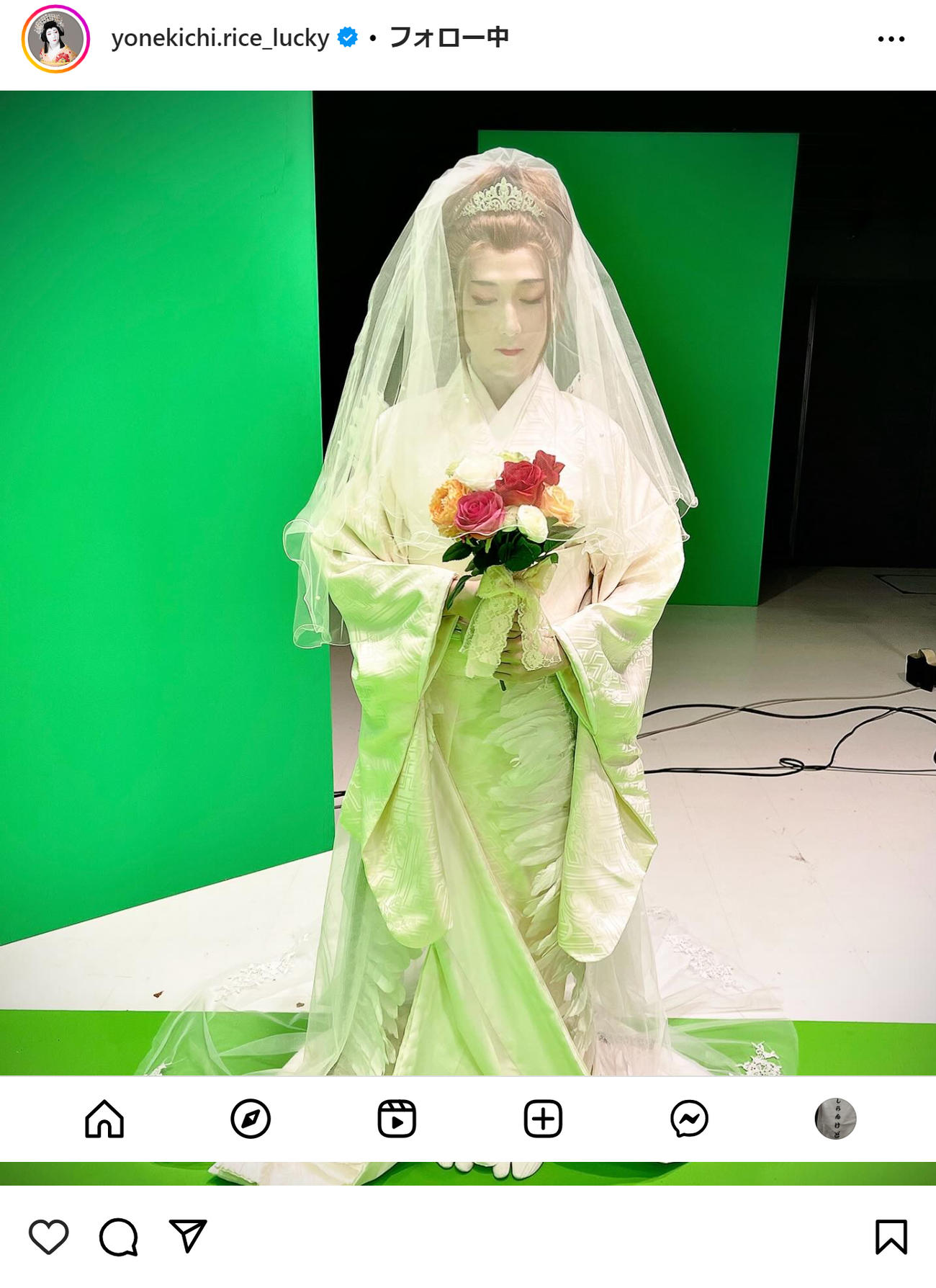 中村米吉のインスタグラムから
