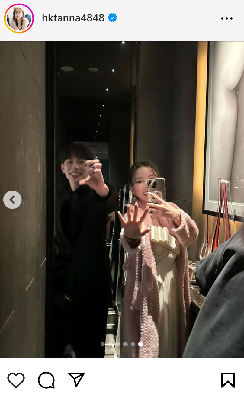 村重杏奈のインスタグラムから