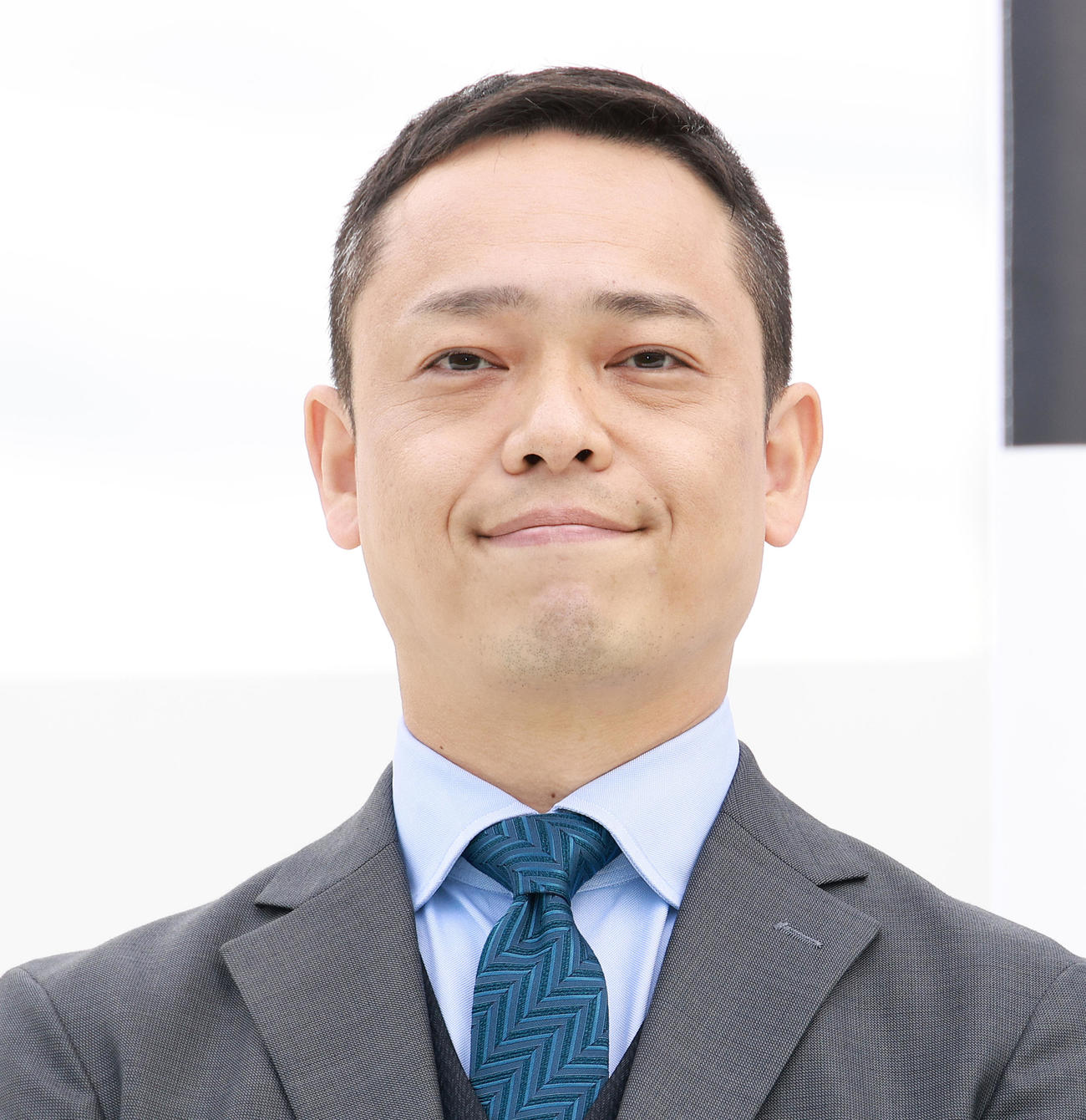 TBS蓮見孝之アナ（撮影・中島郁夫）