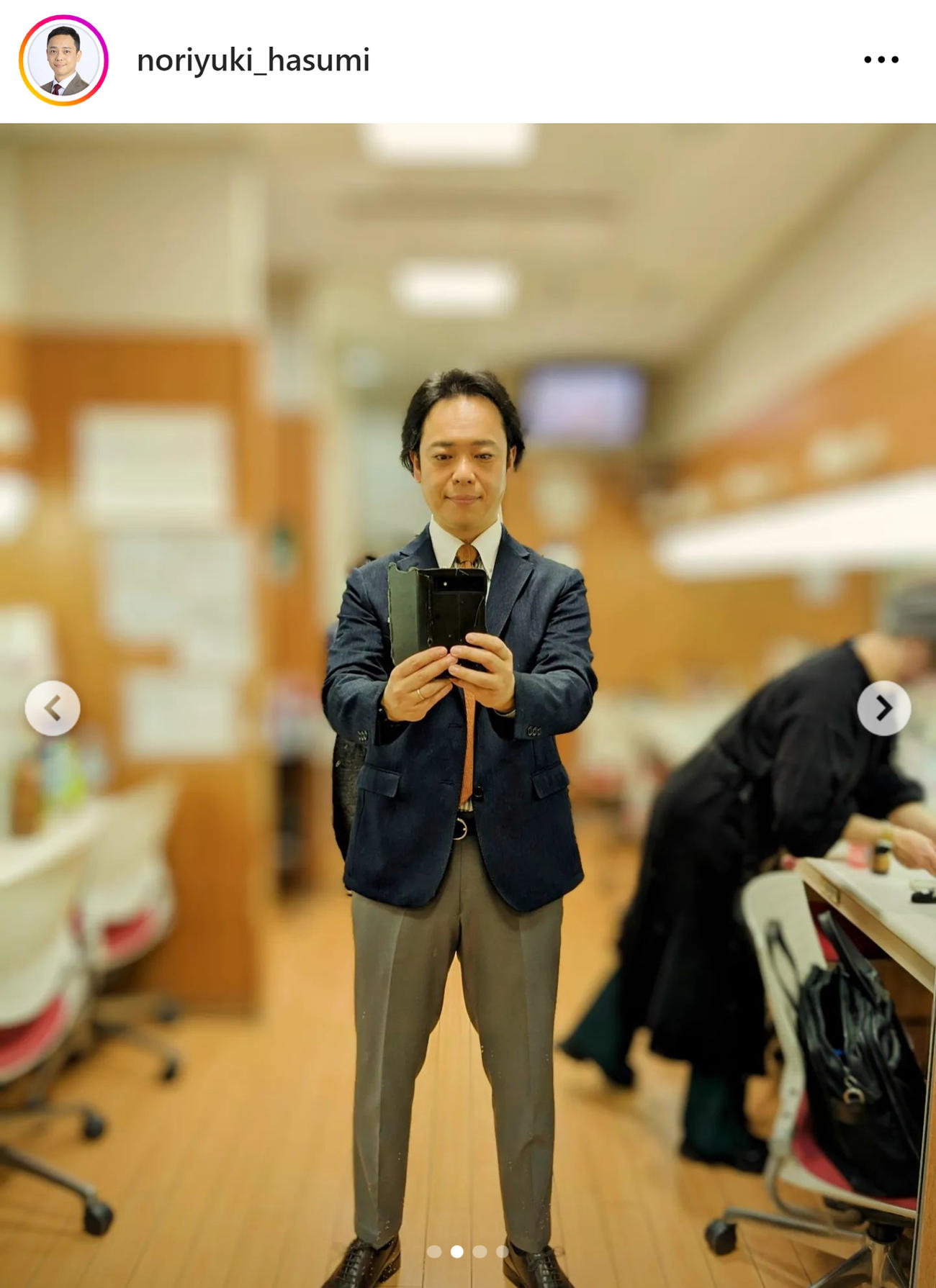 TBS蓮見孝之アナのインスタグラムから