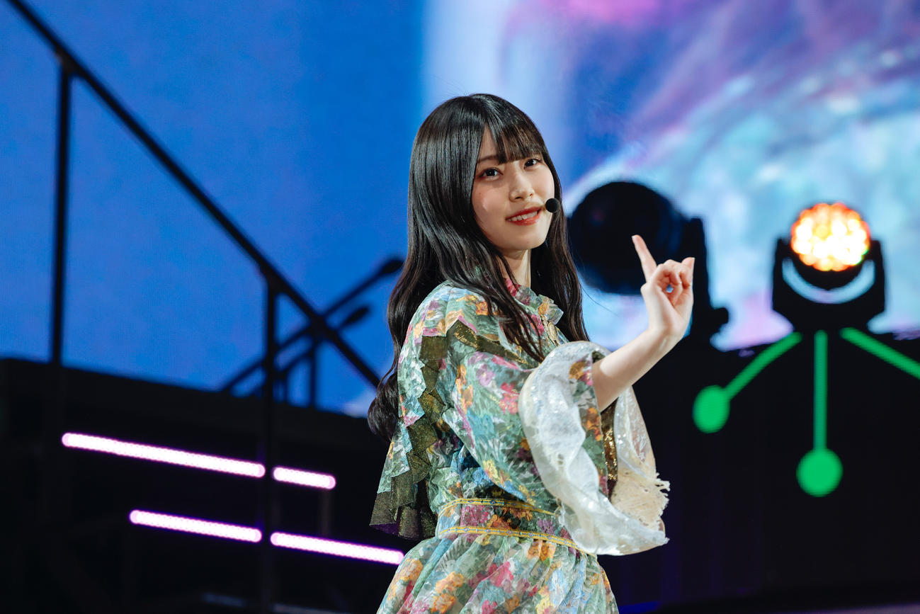 小林由依卒業コンサートでパフォーマンスする櫻坂46