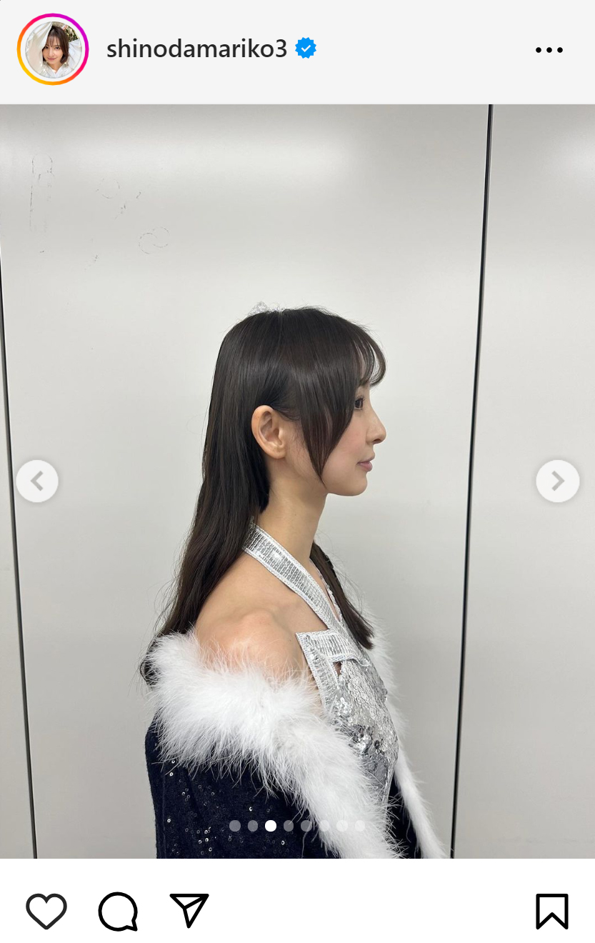 篠田麻里子のインスタグラムから