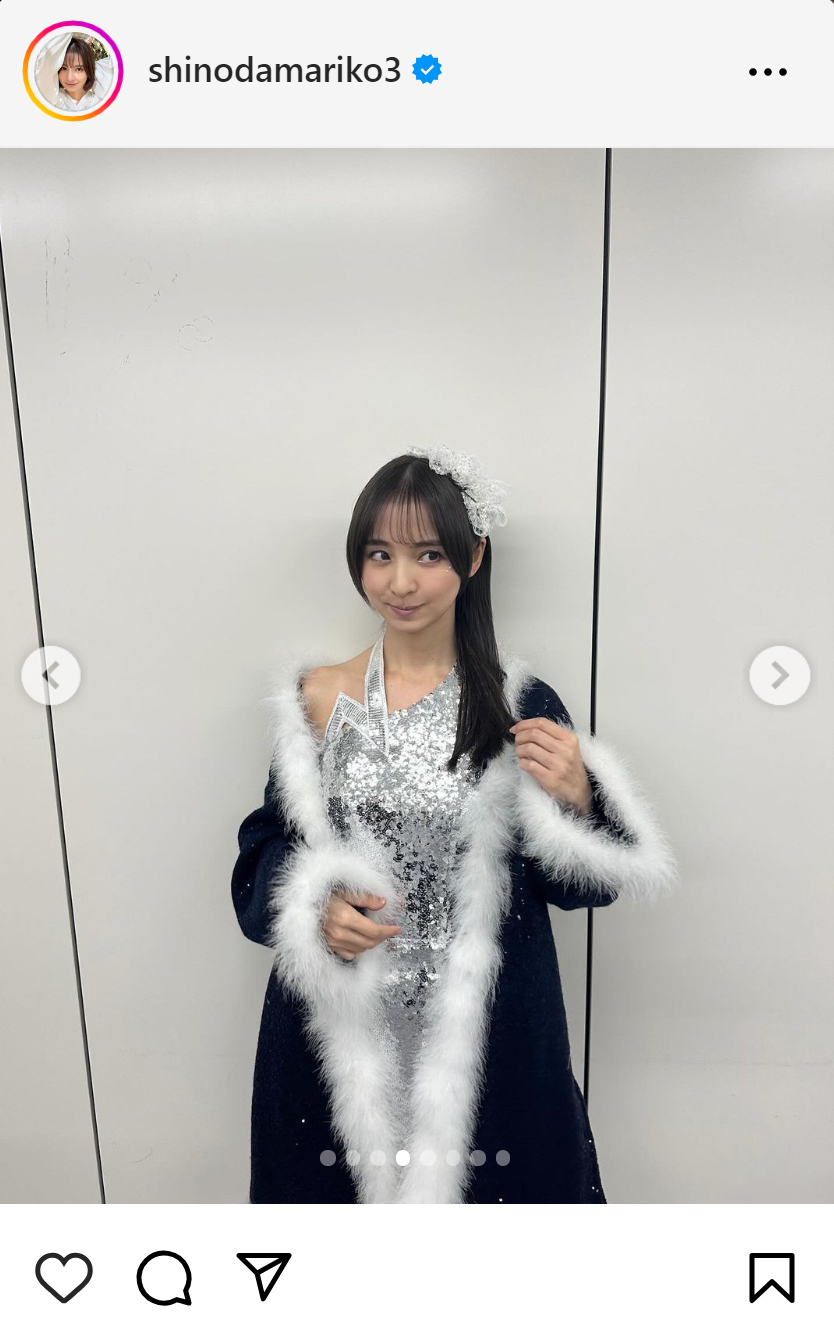 篠田麻里子のインスタグラムから