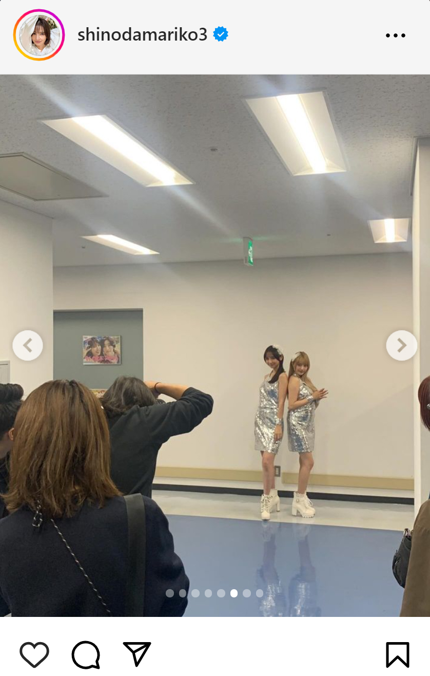 篠田麻里子のインスタグラムから