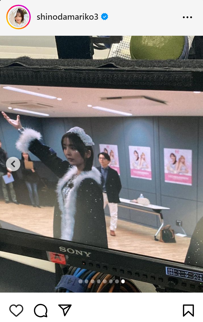 篠田麻里子のインスタグラムから
