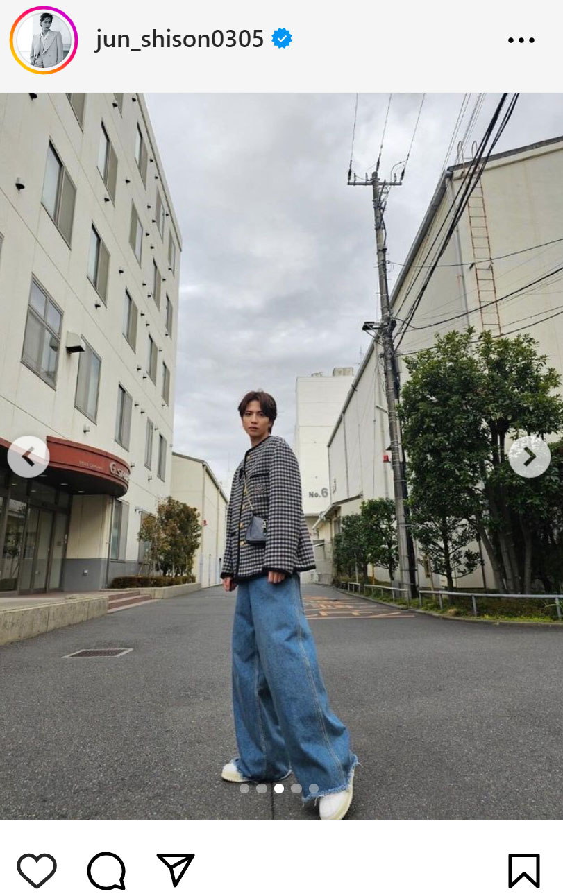 志尊淳のインスタグラムから