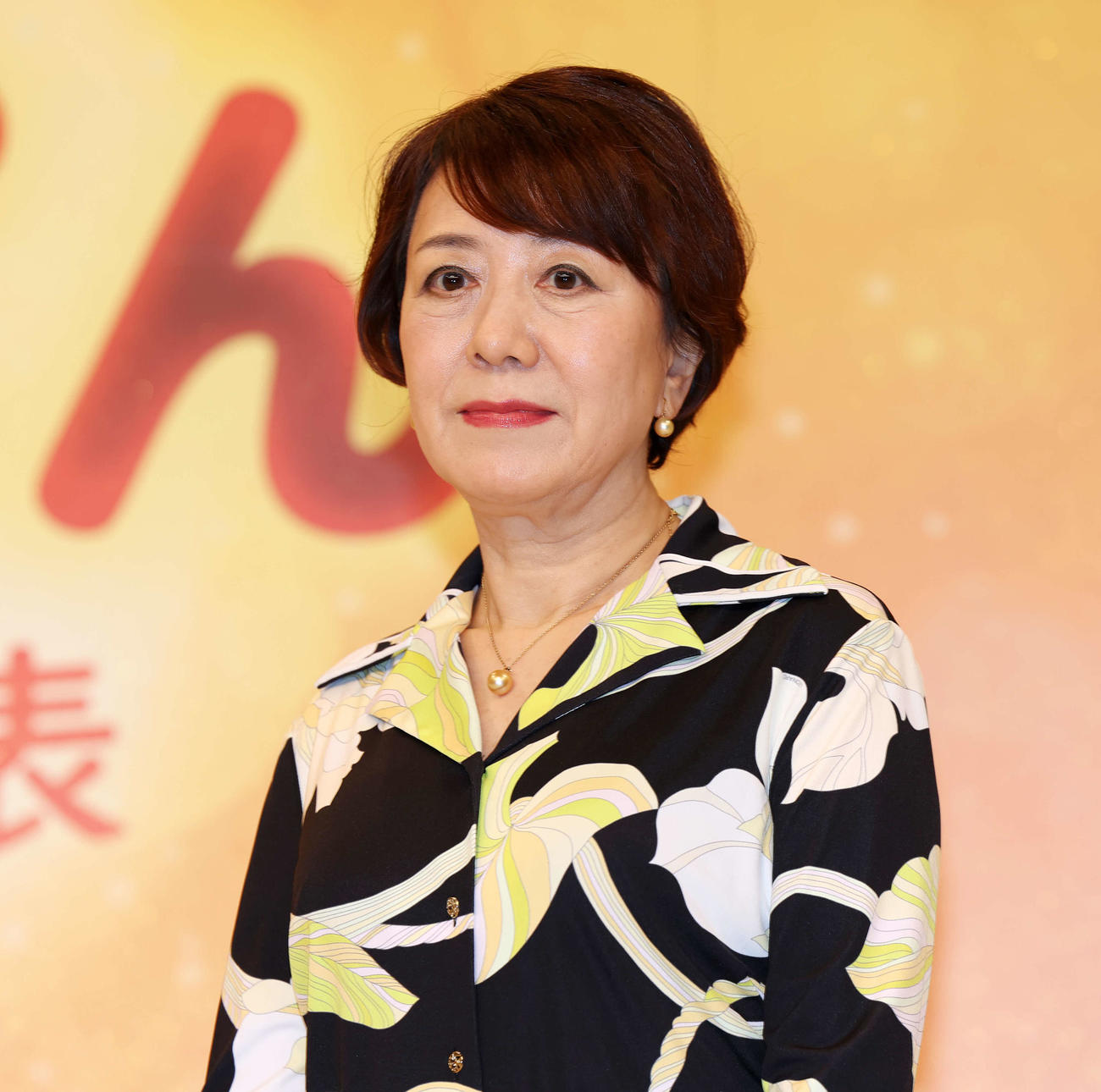 25年度前期NHK連続テレビ小説「あんぱん」ヒロイン発表会見に登壇した作者の中園ミホ氏（撮影・宮地輝）