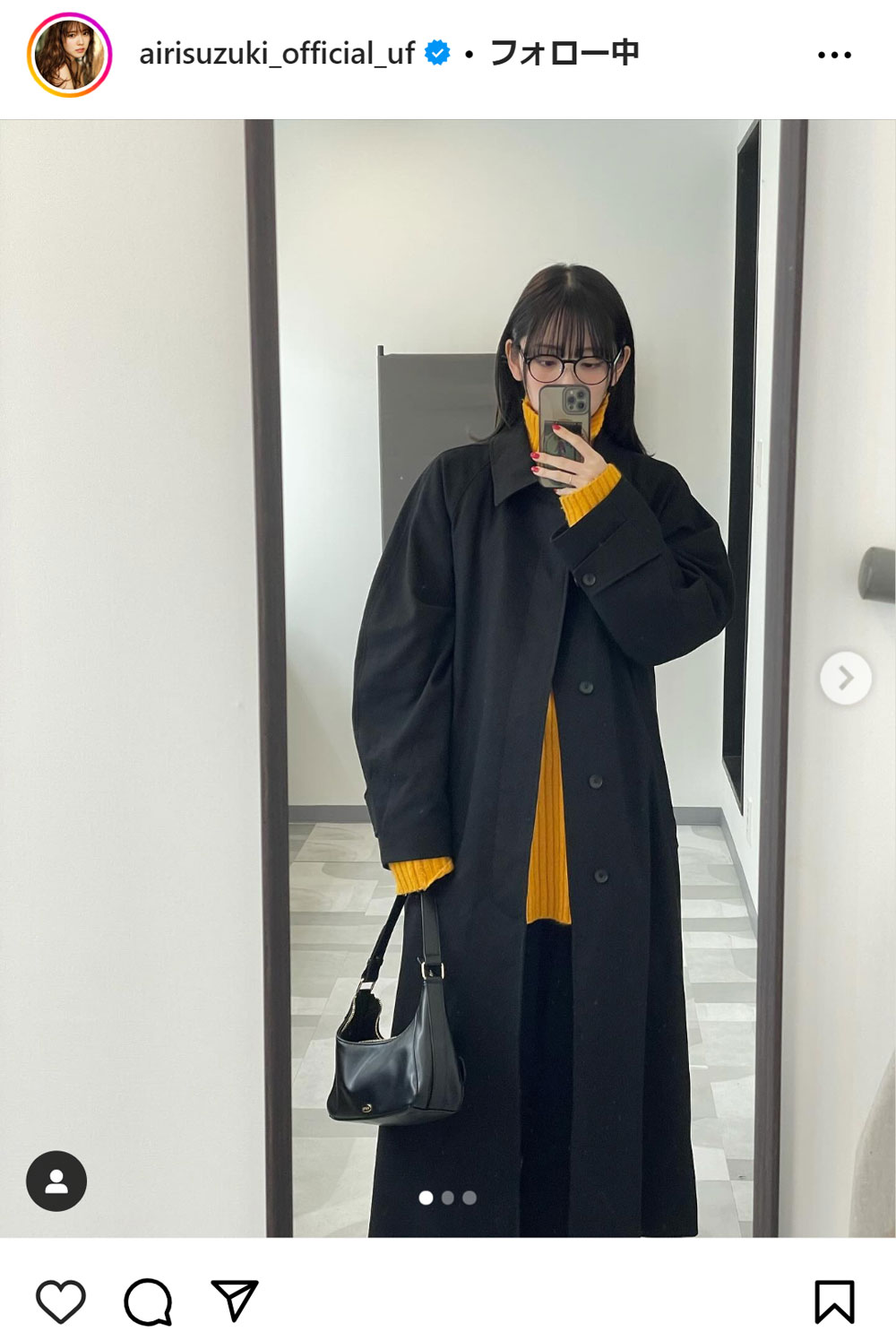鈴木愛理のインスタグラムから