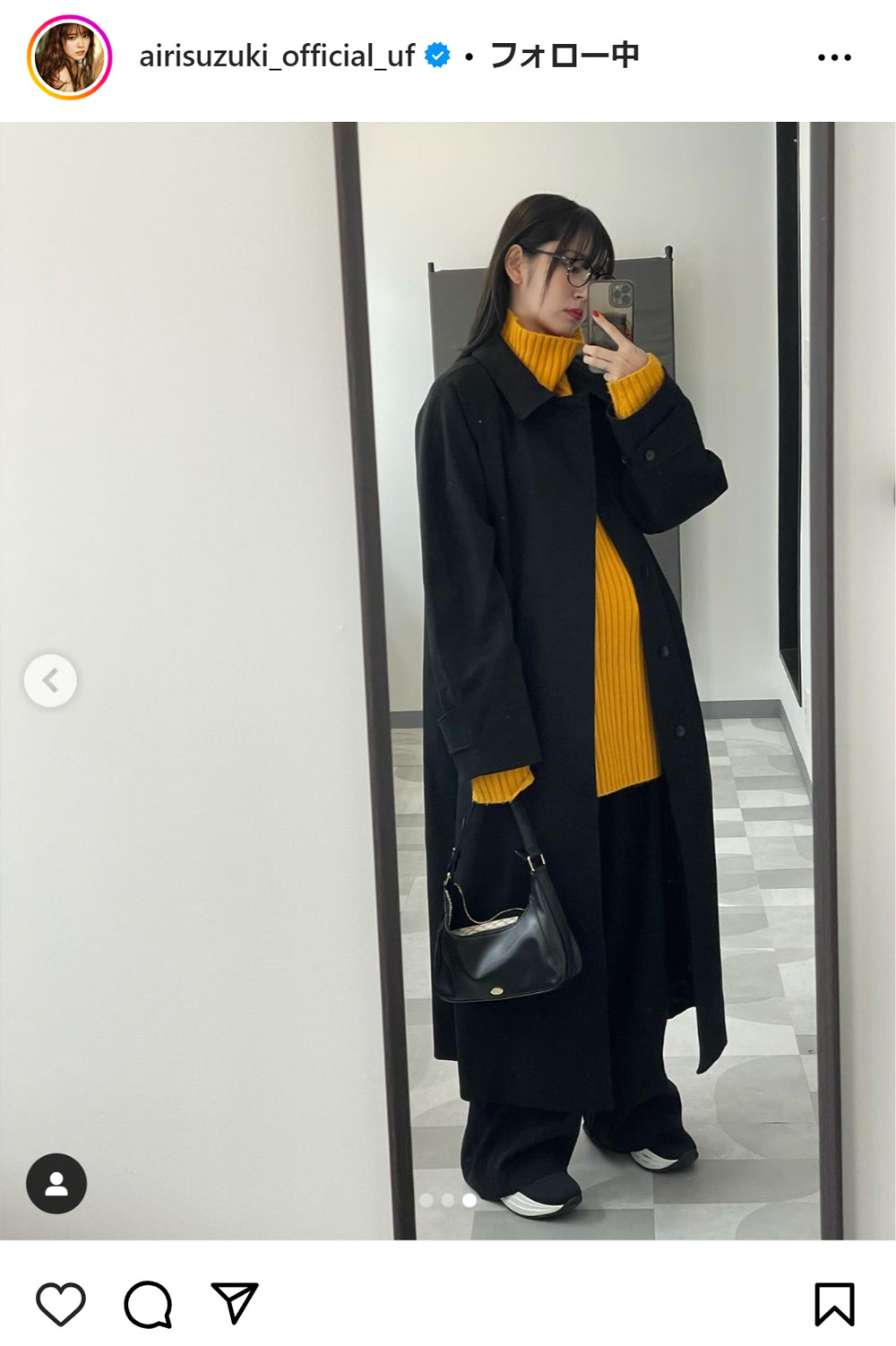 鈴木愛理のインスタグラムから