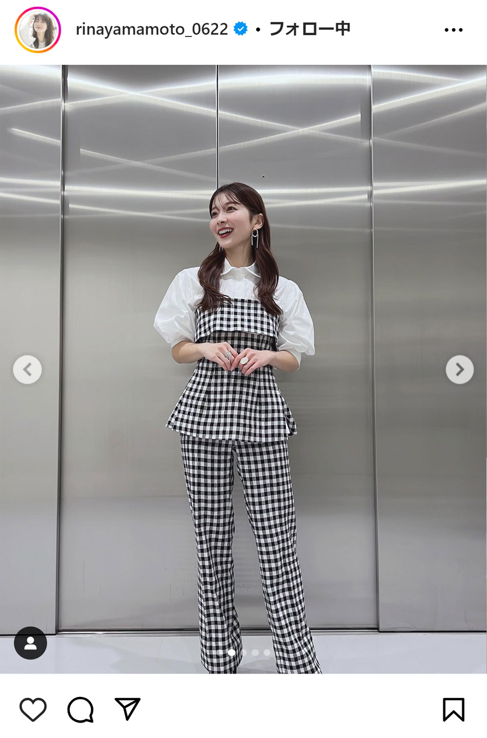 山本里菜のインスタグラムから