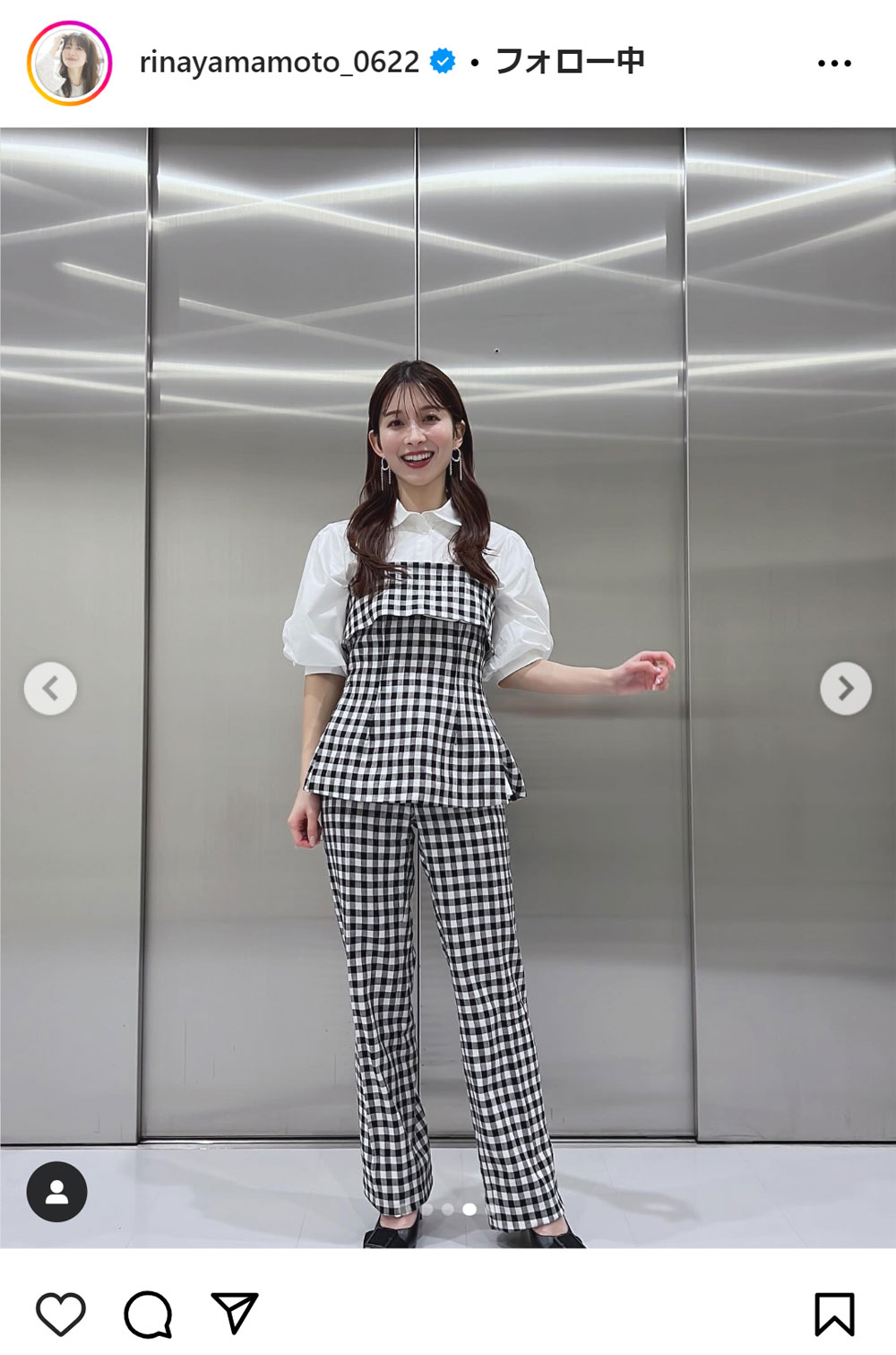 山本里菜のインスタグラムから