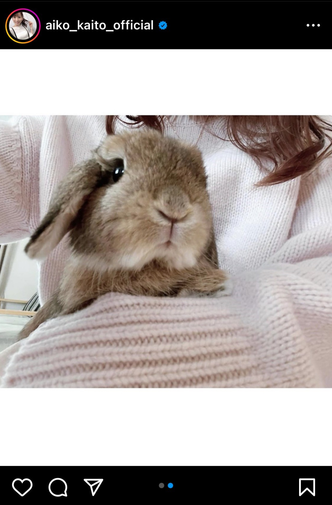 皆藤愛子のインスタグラムから