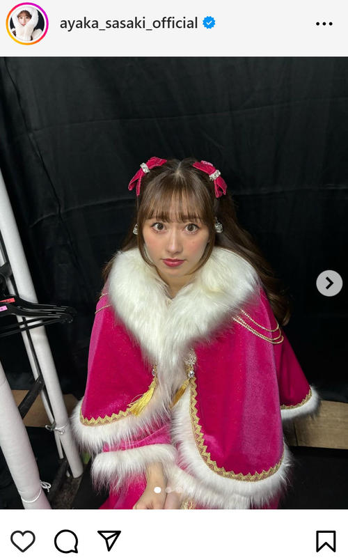 佐々木彩夏「ツインテールの日」にハーフツイン×リボン披露「あ