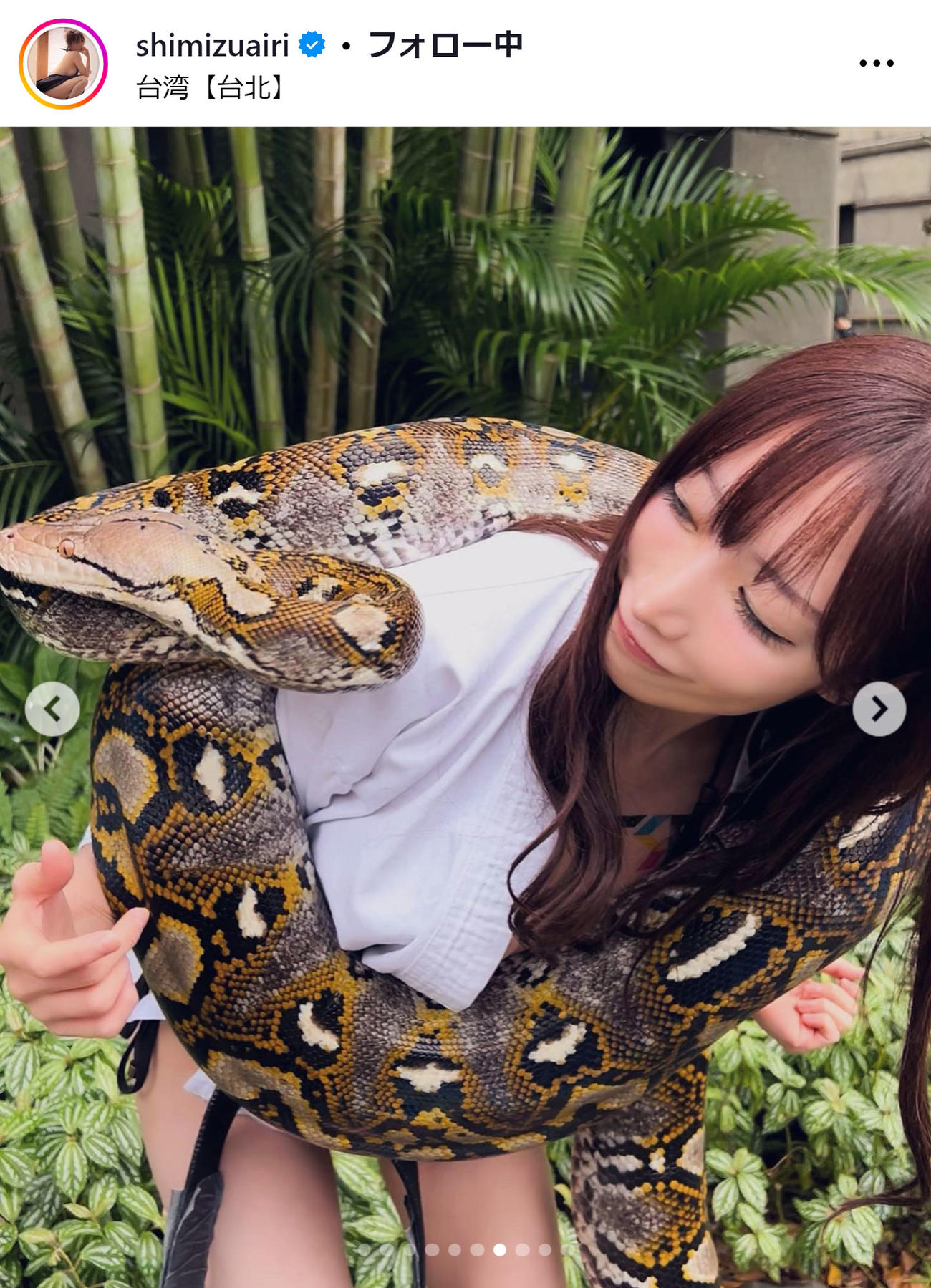 清水あいりのインスタグラムから