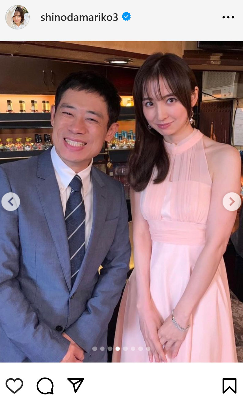 篠田麻里子のインスタグラムから