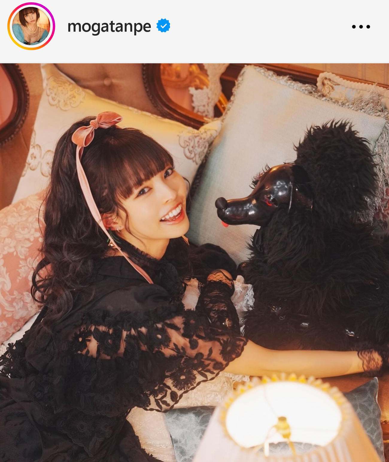最上もがのインスタグラムから