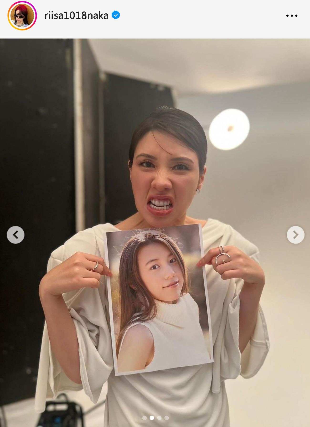 仲里依紗のインスタグラムから