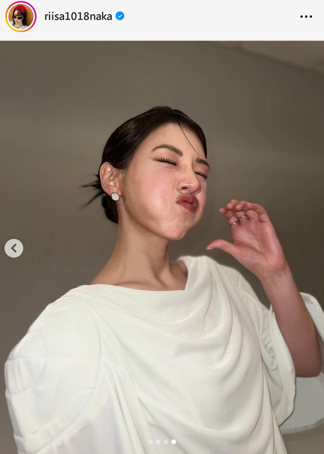 仲里依紗のインスタグラムから