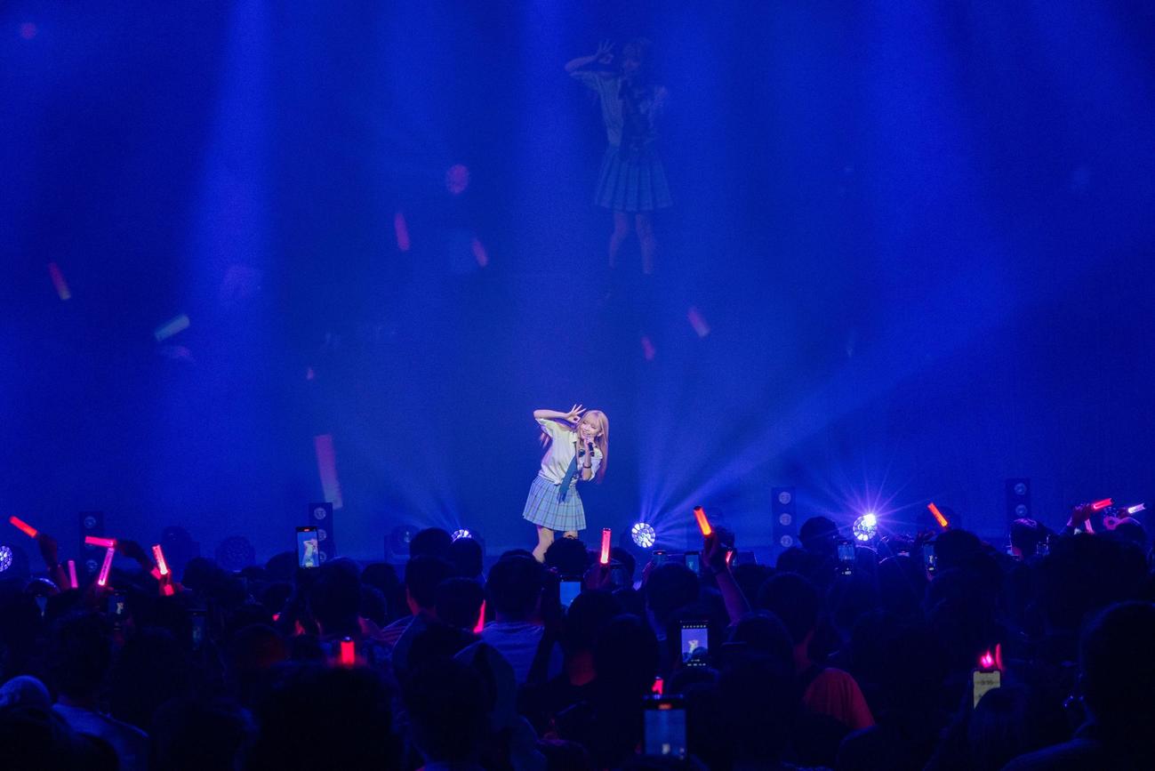 マレーシアで海外初ライブ出演を果たしたあかせあかり