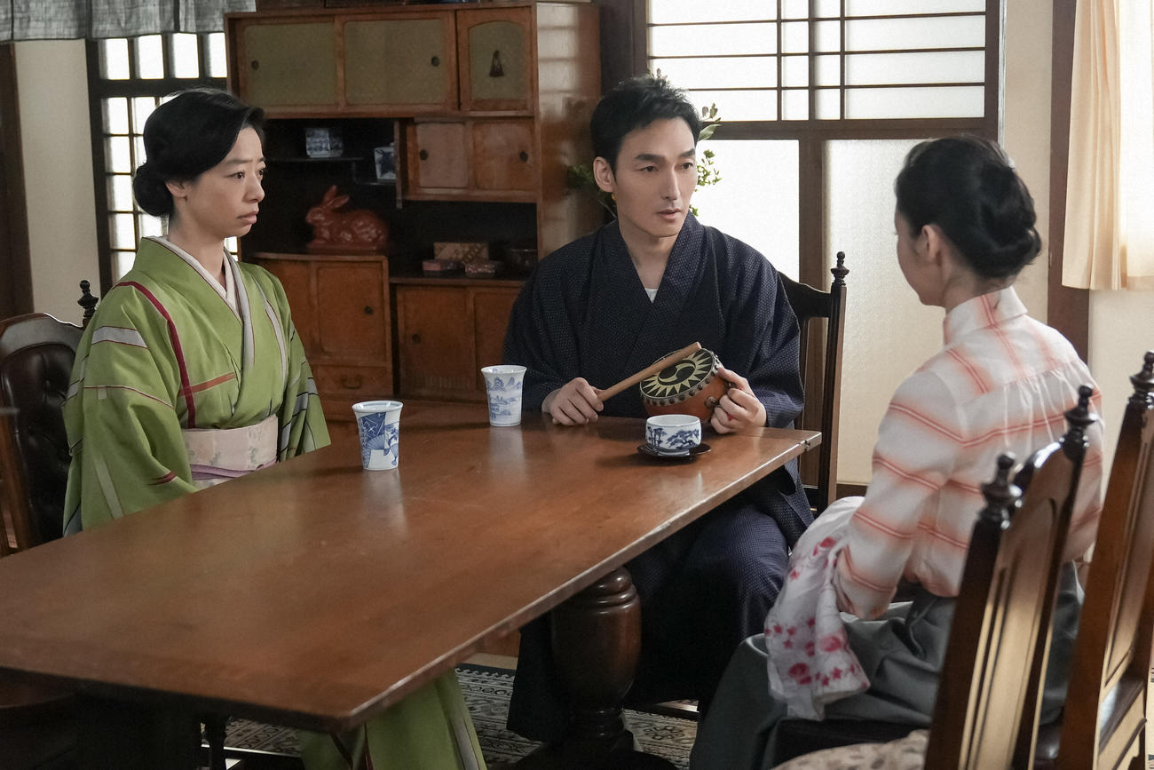 NHK連続テレビ小説「ブギウギ」の1場面（C）NHK