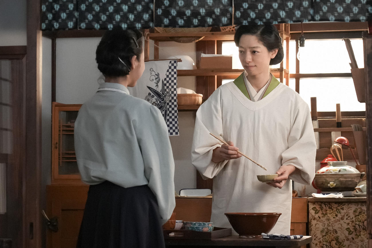 NHK連続テレビ小説「ブギウギ」の1場面（C）NHK