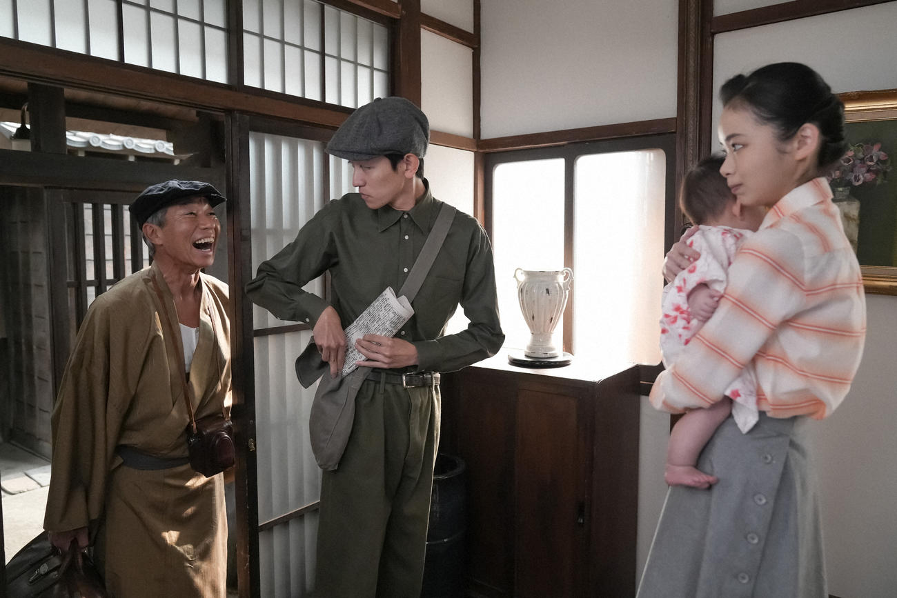NHK連続テレビ小説「ブギウギ」の1場面（C）NHK