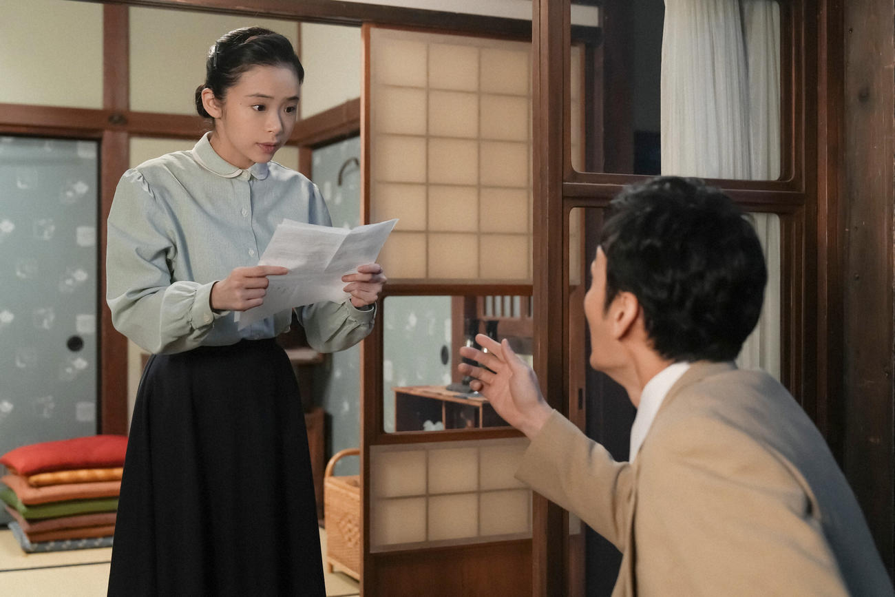 NHK連続テレビ小説「ブギウギ」の1場面（C）NHK
