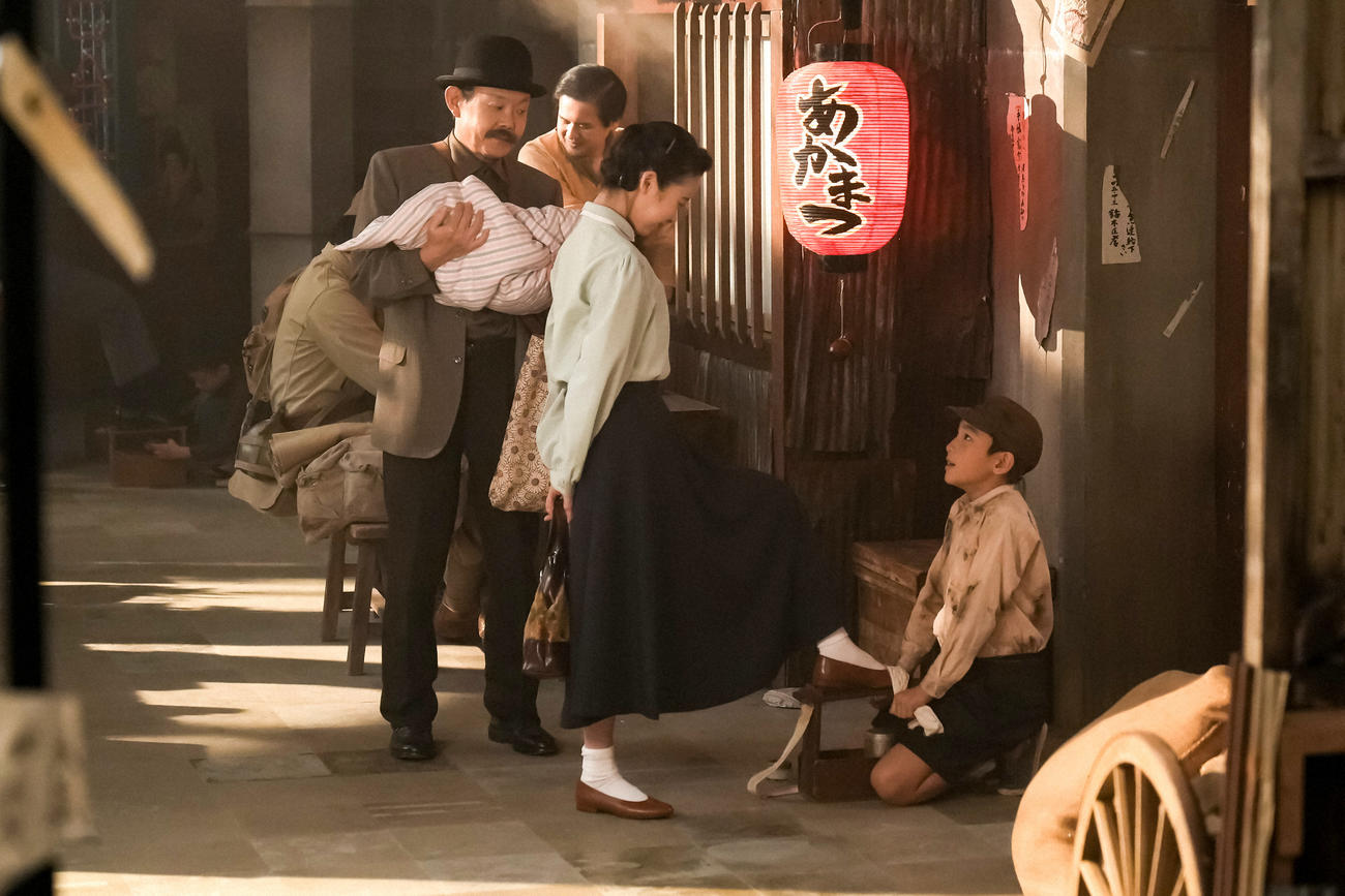 NHK連続テレビ小説「ブギウギ」の1場面（C）NHK